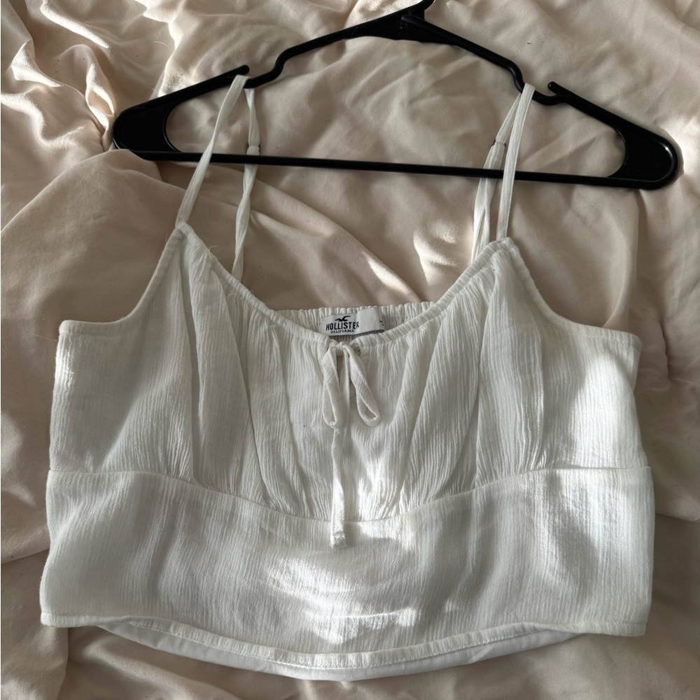 Hollister White Camisole Top